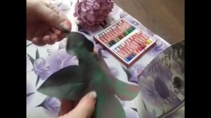 МК Интерьерный Пион и бутон из фоамирана своими руками.