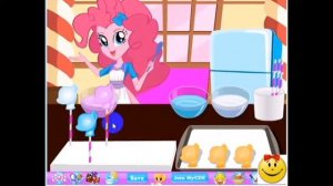 Готовим с Пинки Пай   игра про девушек Эквестрии. Май Литл пони. Видео игры.
