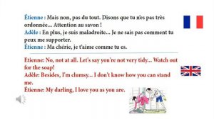 French Conversation with English Translation/ Compilation 2 (Part 26 _ 50) _ dialogues en français