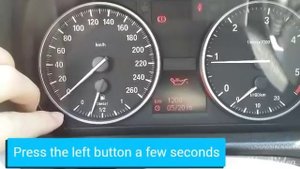 BMW E90,E91,E92 Oil Service Reset