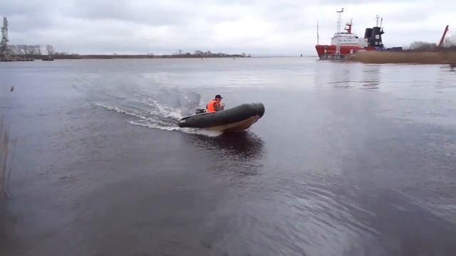 РИБ своими руками из ПВХ лодки "Пиранья" - 330 смотреть онлайн