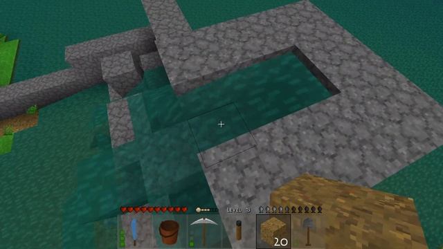 #18 【SURVIVALCRAFT2】半自動収穫の畑を作る！ смотреть онлайн