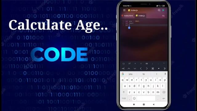 How To Calculate Age || Using Javascript In 4 Lines....