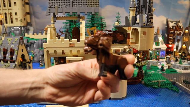 Quad Entrance Building with Playfeatures! Building Lego Hogwarts Part 27 смотреть онлайн