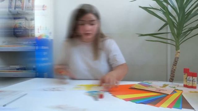 Мастер-класс "Жирафик" из двусторонней цветной бумаги ТМ "Луч" смотреть онлайн