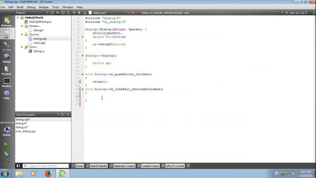 03. QLineEdit смотреть онлайн