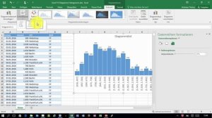 Excel 2016 - Histogramm