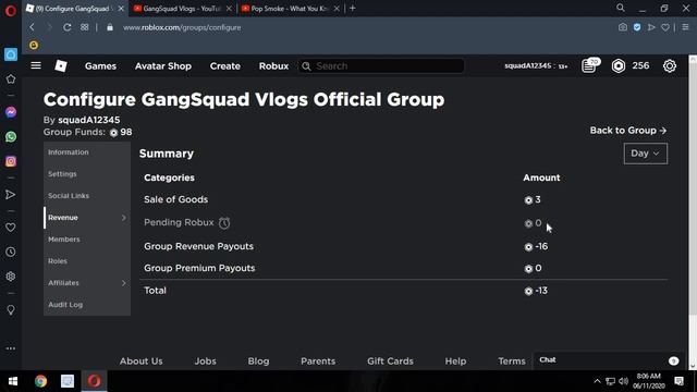 How To Claim Your Robux On Roblox Group Funds (roblox Group) смотреть онлайн