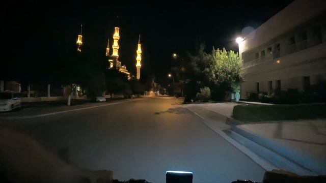 Ночная вело прогулка. Ашхабад