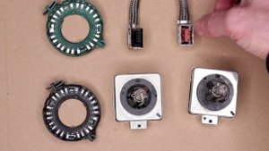 D3S vs D1S - base shape/ bulb soket/ bulb rings/ connectors