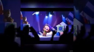 Детские песни.Поёт малыш на сцене