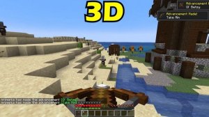minecraft in 1D vs 2D vs 3D vs 4D vs 5D