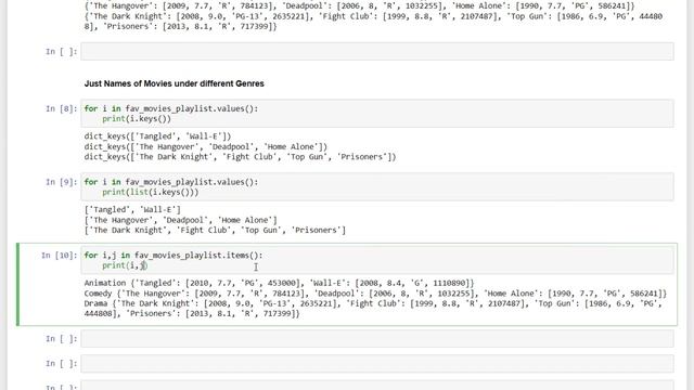 Working on Nested Dictionaries - Part 1 смотреть онлайн
