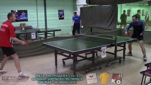 Dr Neubauer DESPERADO 2 OX - техника агрессивной игры длинными шипами, атака у стола + slowmotion