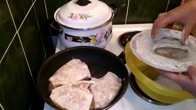 Жареная камбала Простой рецепт блюда из рыбы на ужин и обед!