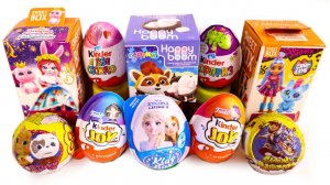 СЮРПРИЗ МИКС ❤️ НОВЫЕ КИНДЕРЫ SUBWAY SURFERS СТИКЕРСЫ Кошечки Собачки ЕНОТКИ Cave Club