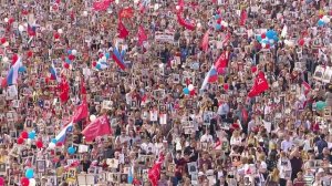 СМОТРИМ БЕССМЕРТНЫЙ ПОЛК СЕГОДНЯ // Анонс Россия 1