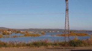 02.10.2020. Комсомольск уровень воды в Амуре - 704 см.