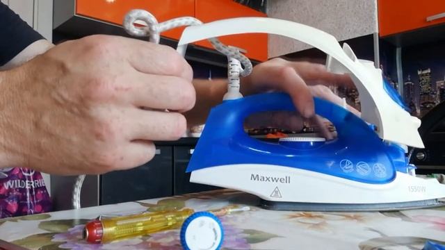 ремонт утюга, iron repair смотреть онлайн