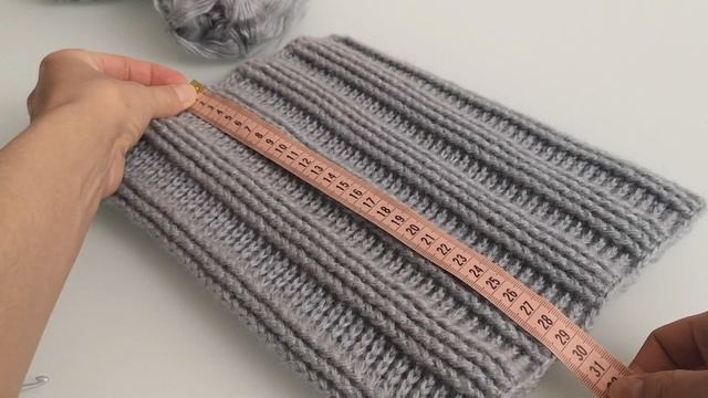 Шапка крючком выпуклыми рельефными столбиками//Crochet hat//Теплая шапка//