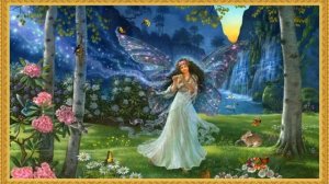 Лесная фея?Анимация✔Бесплатный футаж HD для вашего видео?Очень красивая музыка