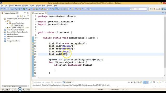 Java 5 new features:Gererics in java смотреть онлайн