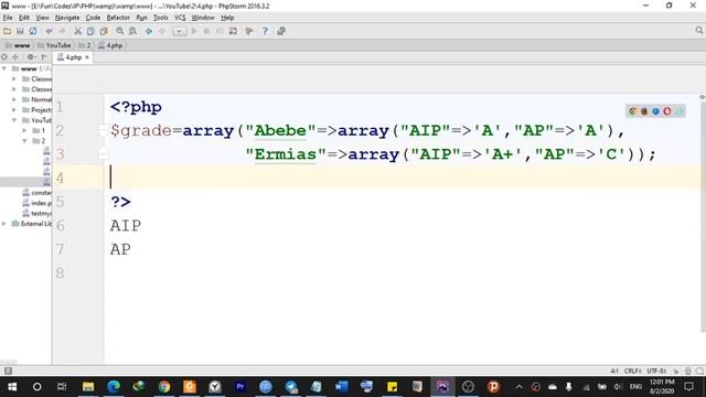 33) Learn PHP with Dagmawi-Abate;Multidimensional Arrays;Amharic смотреть онлайн