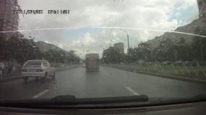 Нексия против пожарного автомобиля