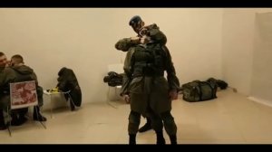 Курсанты Рязанского десантного училища сняли клип в стиле Mannequin Challenge