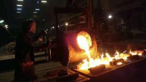 Разлив металла, когда всё идёт как надо