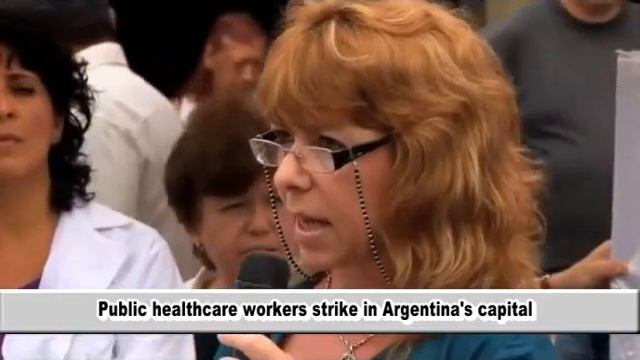 Аргентина: Забастовка служащих здравоохранения смотреть онлайн