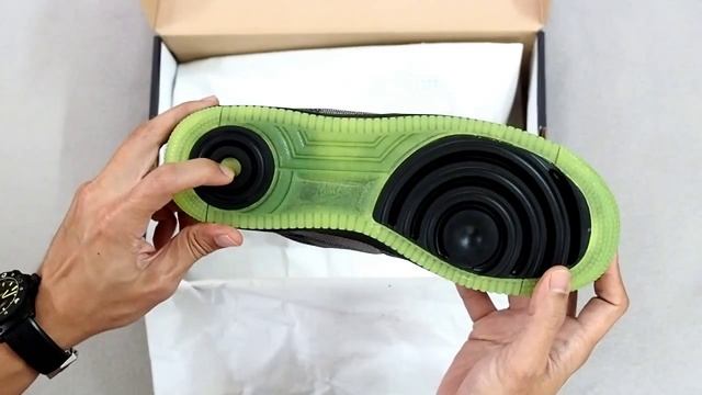 Nike AF 1 Low Elite JCRD - Wolf Grey/Black/Volt смотреть онлайн