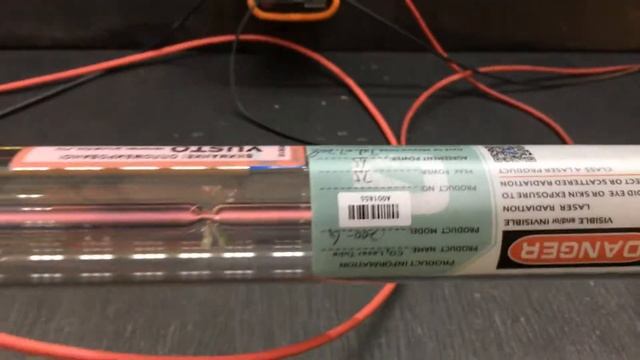 Лазерная трубка CO2 Yongli 1200-G s/n A001855 Пломба 10518 БВН MyJG80(80Вт) пломба 10519 смотреть онлайн