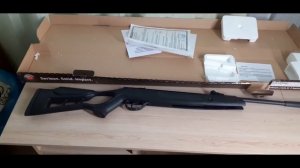 Пневматическая винтовка Hatsan Striker Edge  Первая винтовка сына