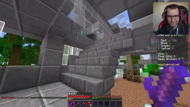 Why does Minecraft make you dumb? | Hypixel Bedwars Live Stream #182 | IamGAMBA смотреть онлайн