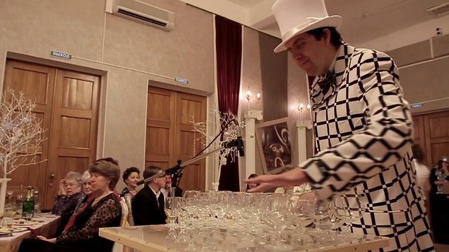 Поющие бокалы. г. Новосибирск