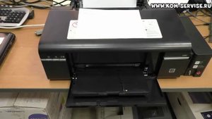 Новый принтер   Epson L800 не печатает одним цветом. Тест и прочистка.