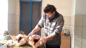 Забой индюка  БИГ  -  6 .Часть№ 3 . Индюки БИГ  -  6.