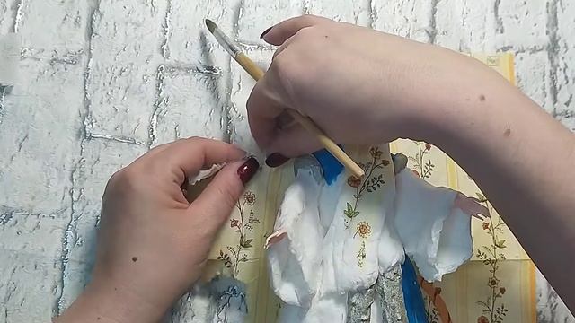 Новинка ??? Игрушки из ваты своими руками. Декупаж???#ватныеигрушки #ретроновыйгод