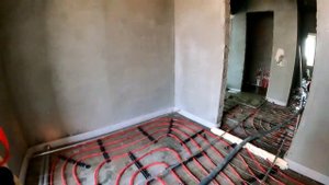 мокрая стяжка с растворонасосом и автомиксером, 8 мая 2023