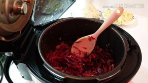 Борщ постный, очень вкусный! Готовим в мультиварке.