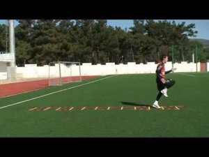 Football coaching video - soccer drill - ladder coordination (Brazil) 18