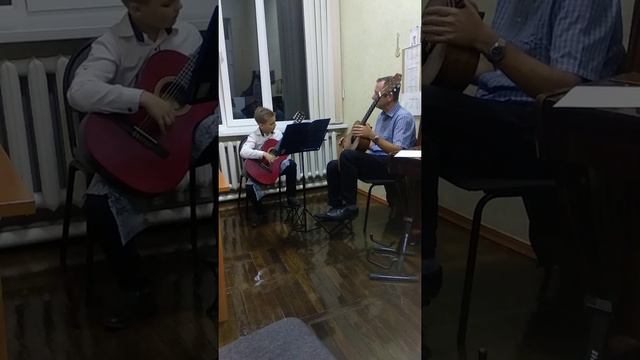 Открытый урок "Работа над техникой в младших классах ДМШ"