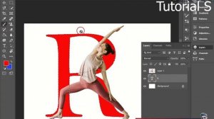 How to Create R Letter Portrait in Adobe Photoshop Tutorial in this video 2023