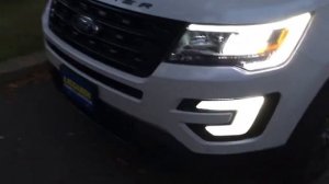 Ford Explorer LED headlights.