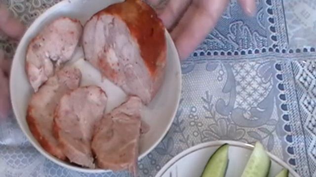 Рулет из свинины?Ветчина! своими руками.