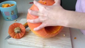 РАЗДЕЛЫВАЕМ ТЫКВУ