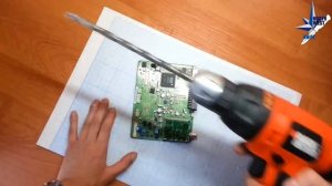 Телевизор Philips. Делаем сломанное антенное гнездо