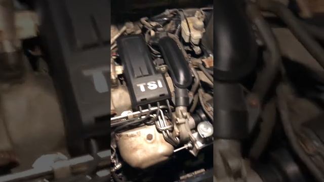 Неприятная проблема Yeti 1.2 TSI. Датчик температуры. смотреть онлайн