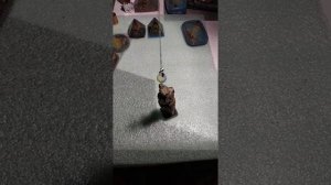 Оргонит. Статуэтка. Проверка маятником.